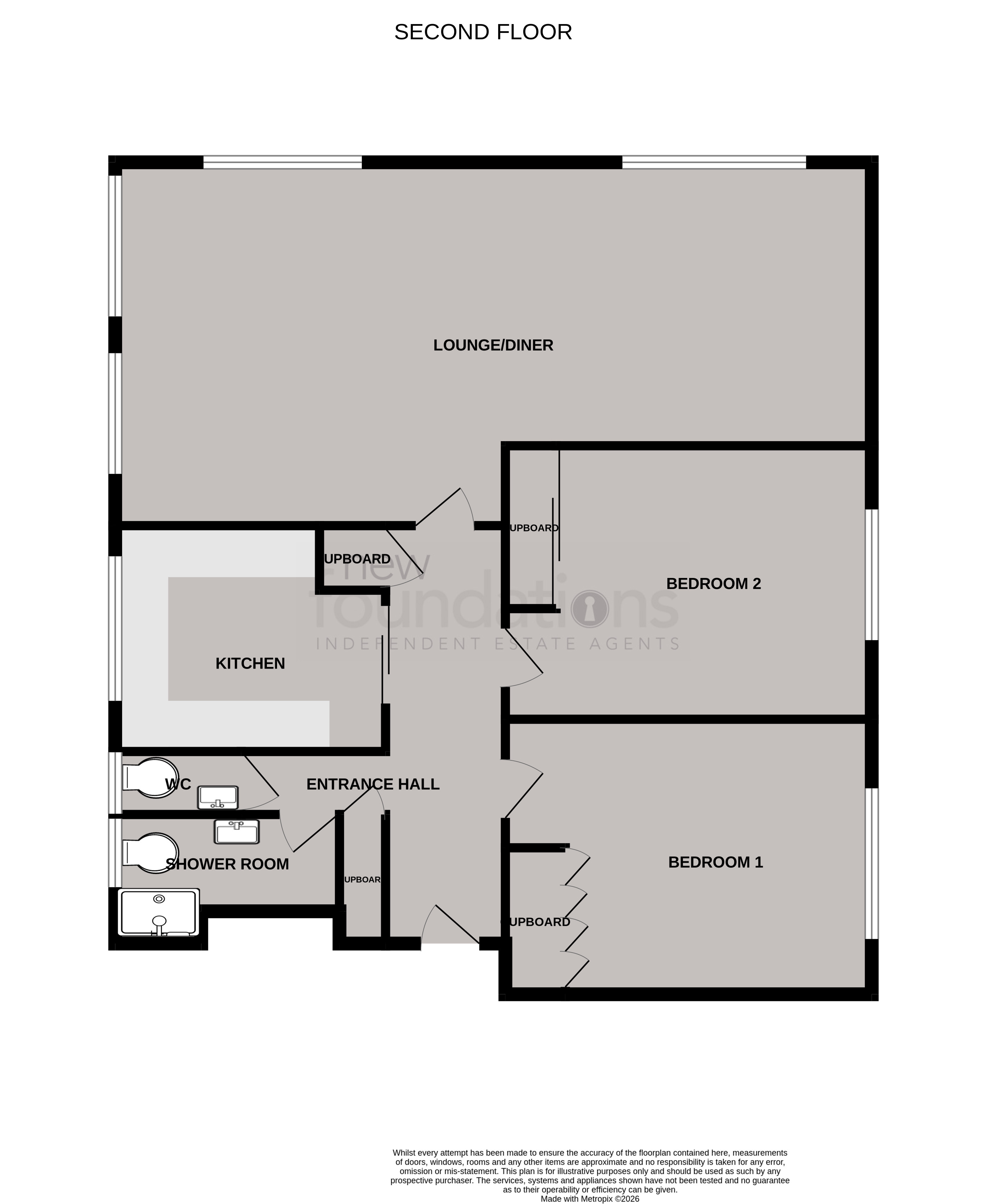 Floorplans For Normandale, Bexhill-on-Sea, East Sussex