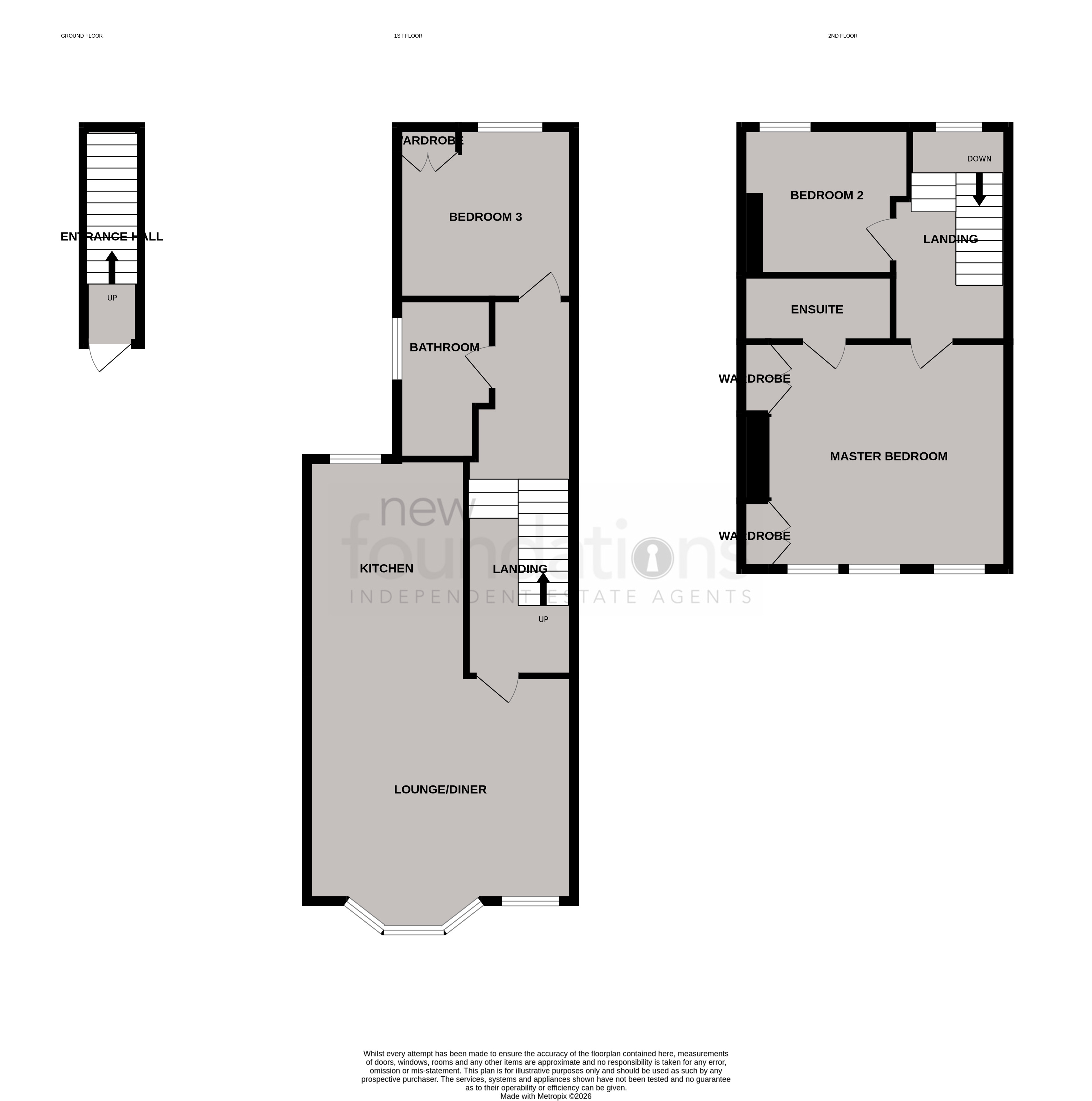 Floorplans For Western Road, Bexhill, East Sussex