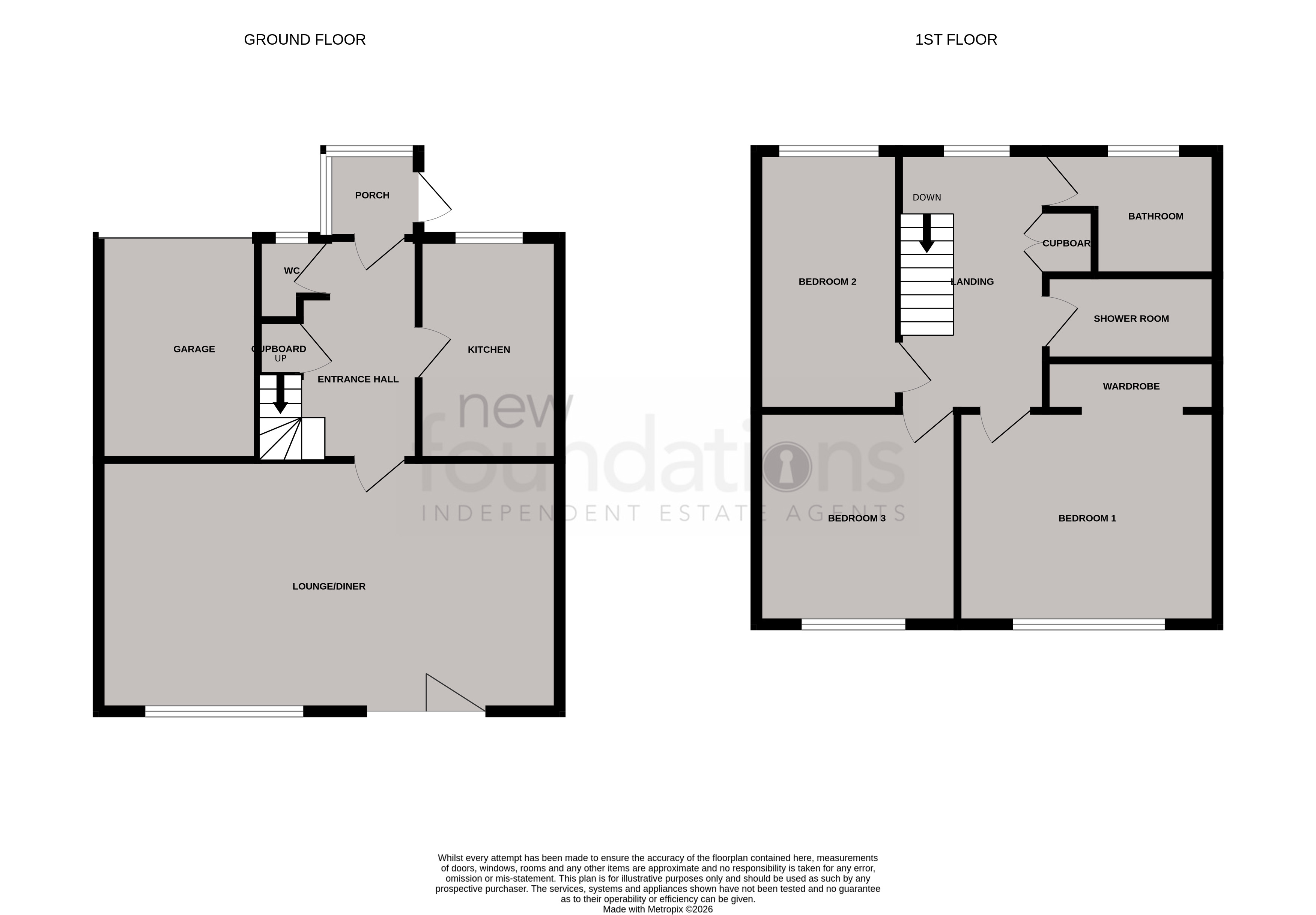 Floorplans For Tiverton Drive, Bexhill-on-Sea, East Sussex