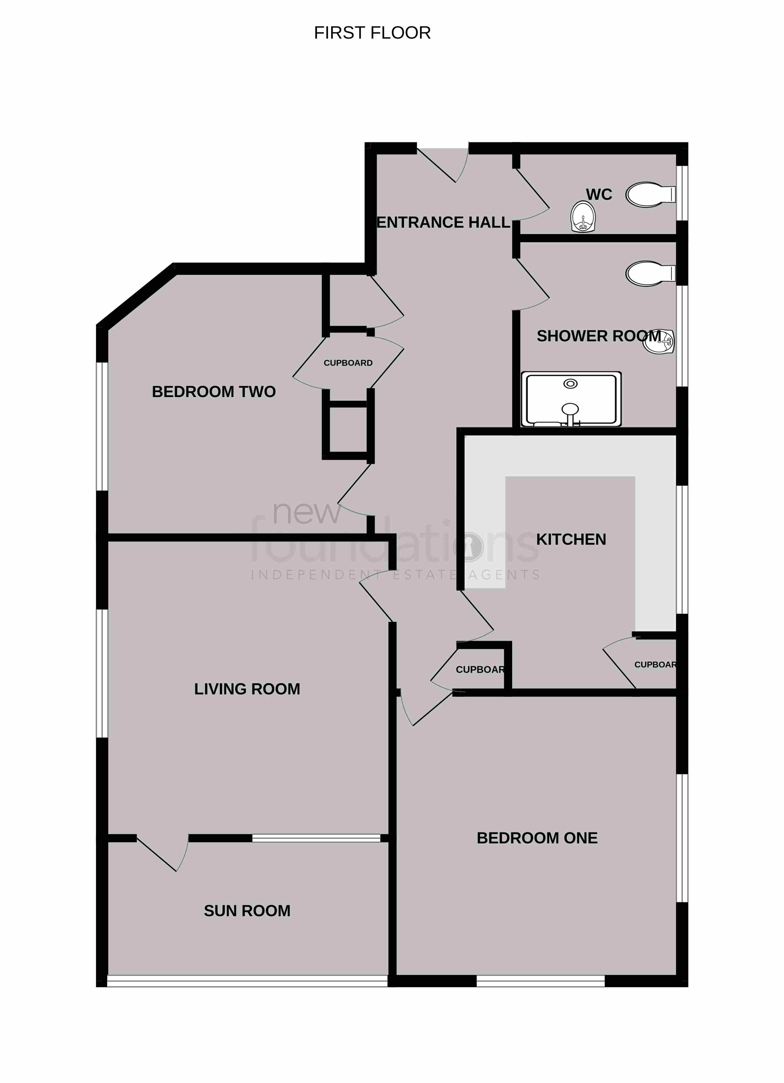 Floorplans For Birkdale, Bexhill-on-Sea, East Sussex