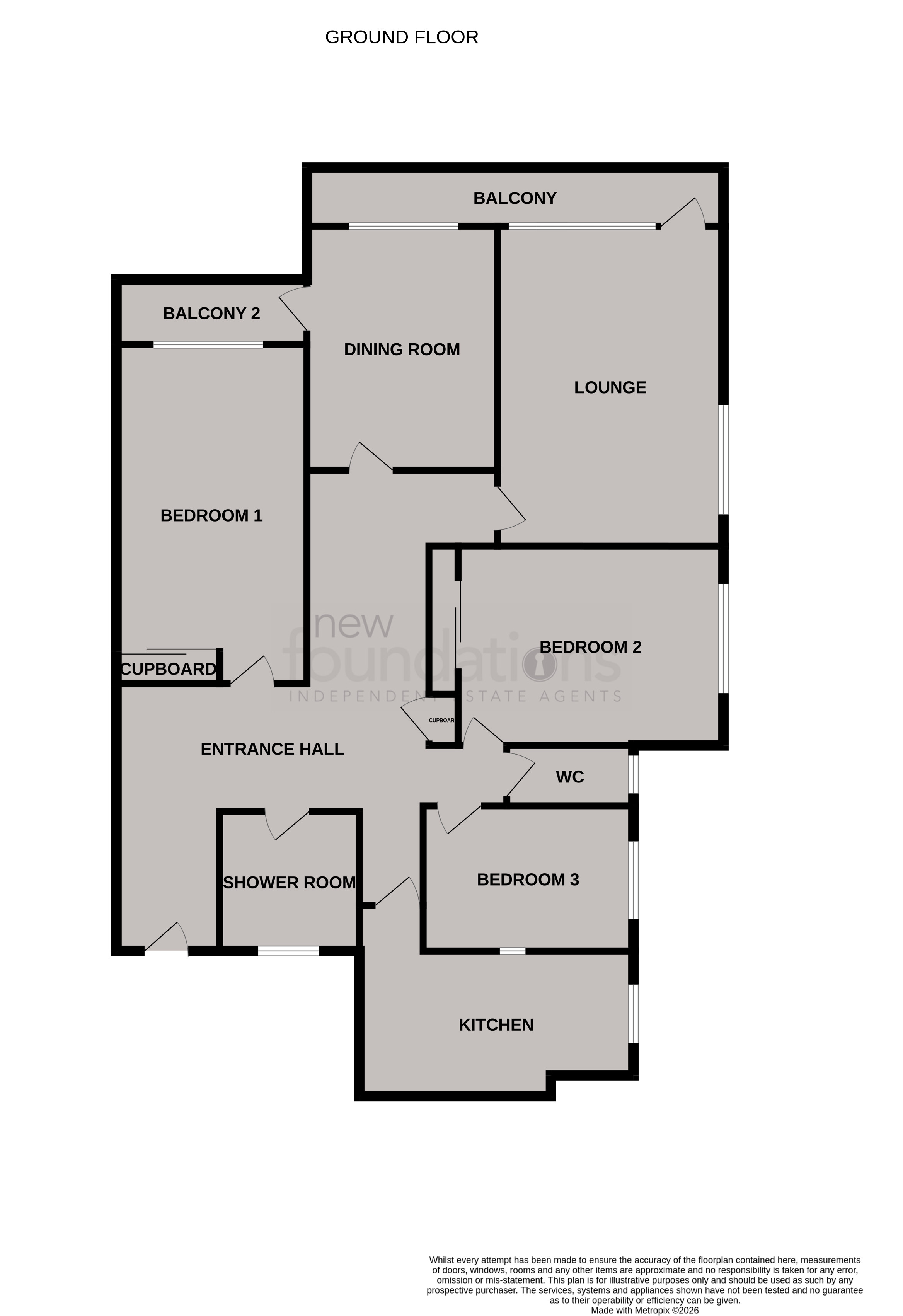 Floorplans For West Parade, Bexhill-on-Sea, East Sussex