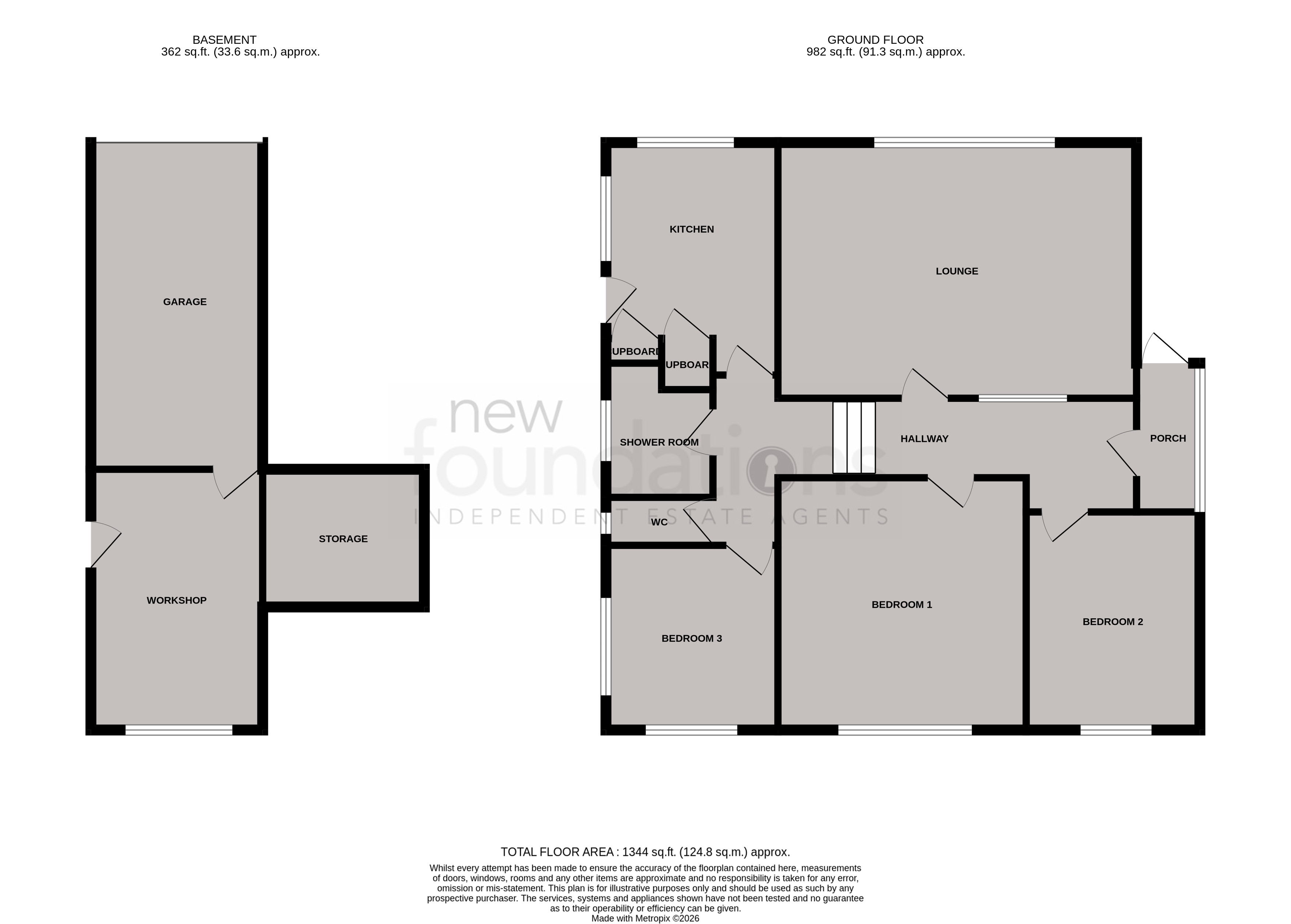 Floorplans For Long Avenue, Bexhill-on-Sea, East Sussex