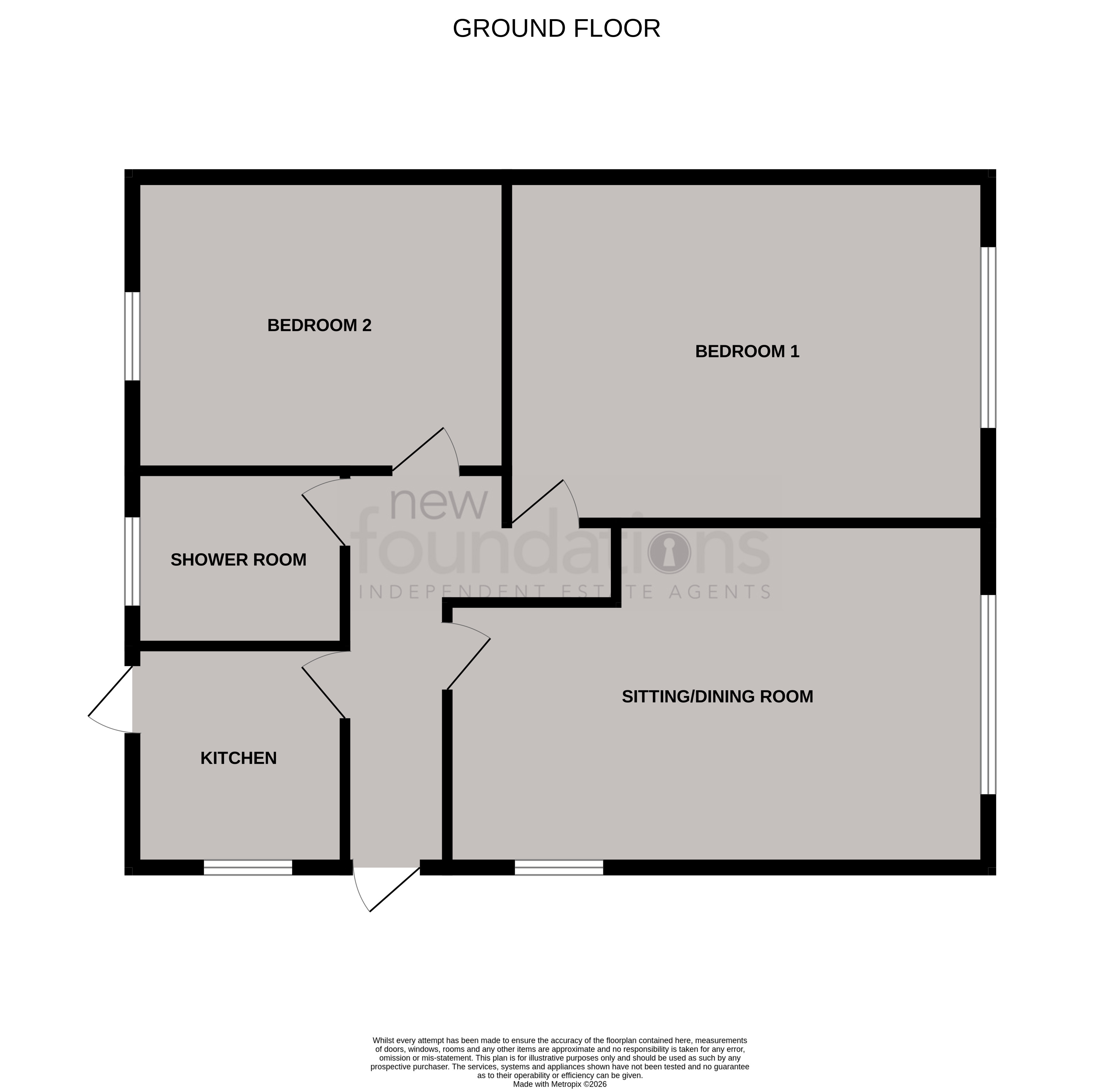 Floorplans For Cowdray Close, Bexhill-on-Sea, East Sussex